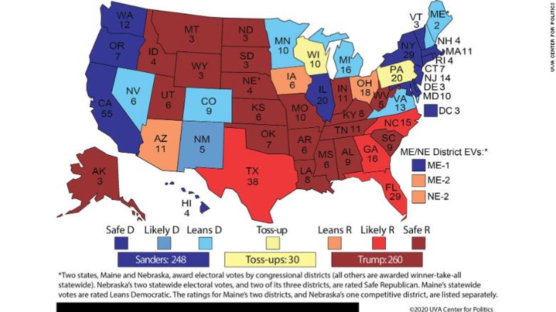 CNNE 783200 - cnn mapa bernie