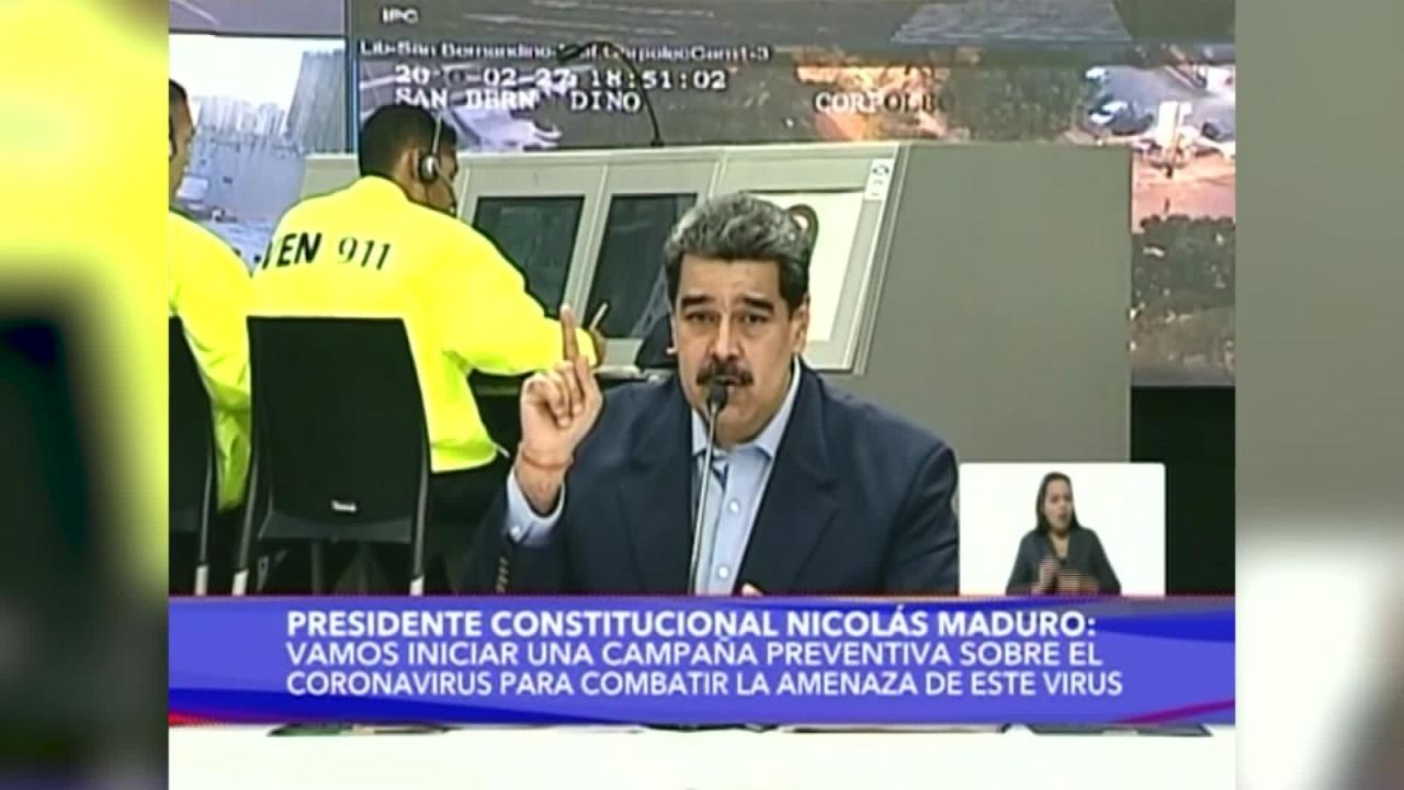 CNNE 783720 - maduro sobre el coronavirus- "es arma de guerra biologica contra china"
