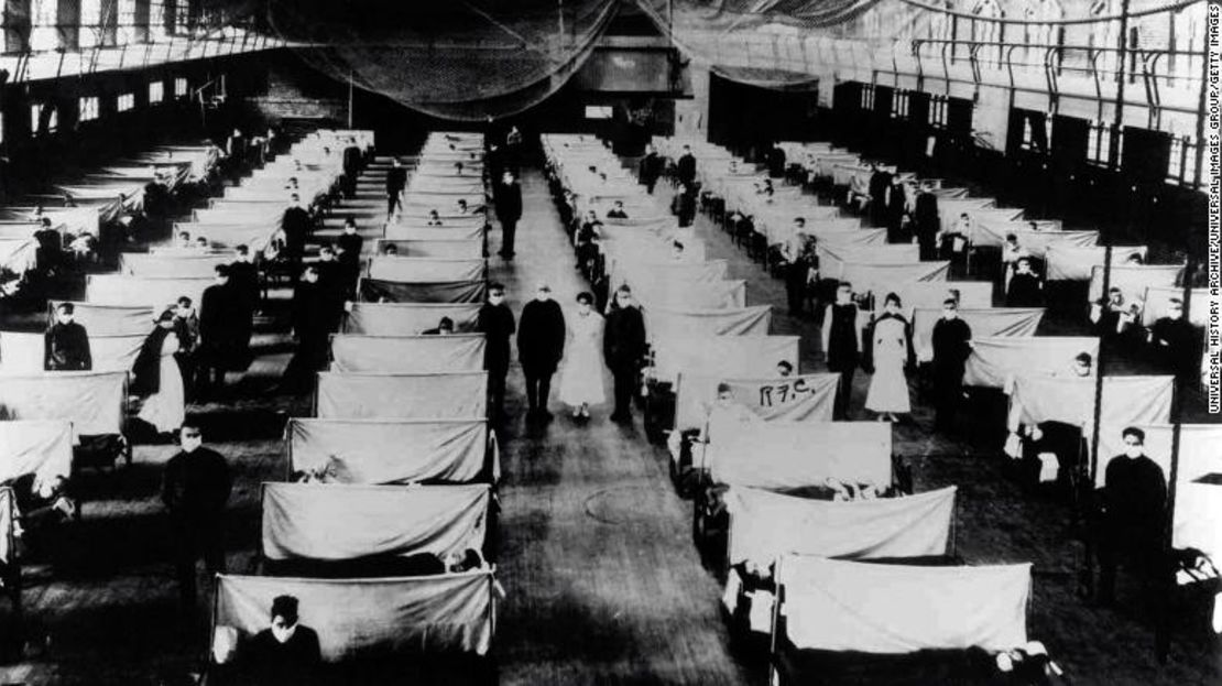 Durante la pandemia de influenza en 1918, lugares como estos fueron los epicentros de cuarentena.