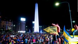 CNNE 788019 - asi celebro la aficion xeneize el campeonato argentino