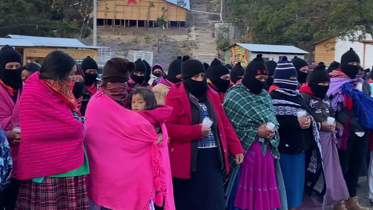 CNNE 788711 - zapatistas se unen al paro del movimiento feminista