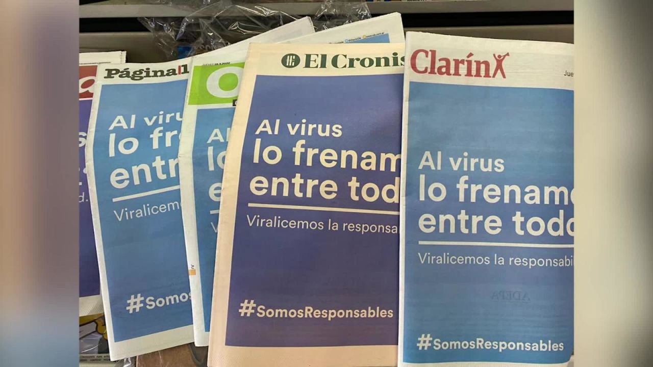 CNNE 795054 - unidos en la campana "al virus lo frenamos entre todos"