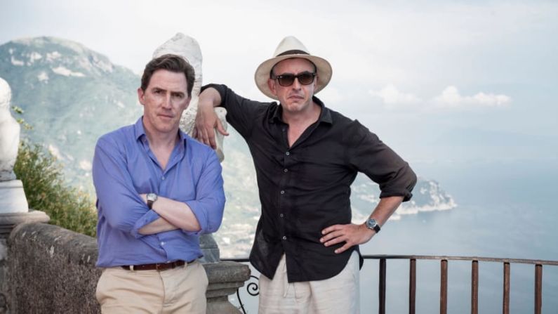 "El viaje a Italia": Disfruta de una escapada mental a la hermosa campiña italiana con el ingenioso Rob Brydon (izquierda) y Steve Coogan en una de las mejores películas de amigos de todos los tiempos.