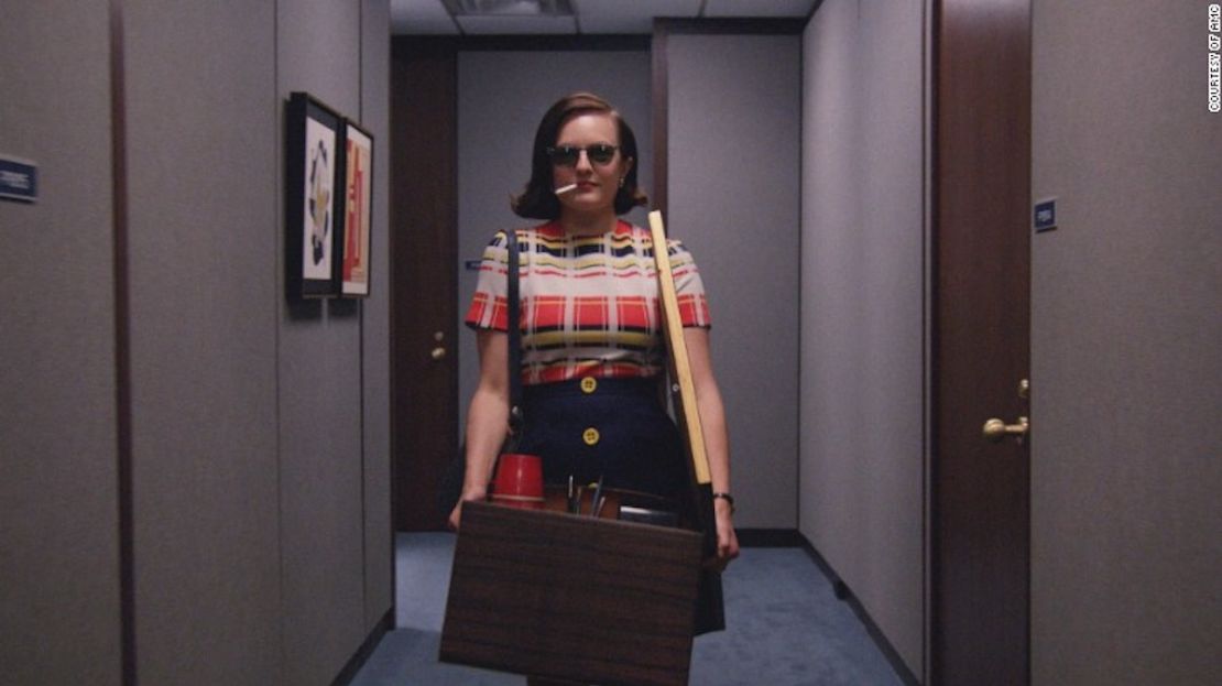 Elisabeth Moss como Peggy Olson.