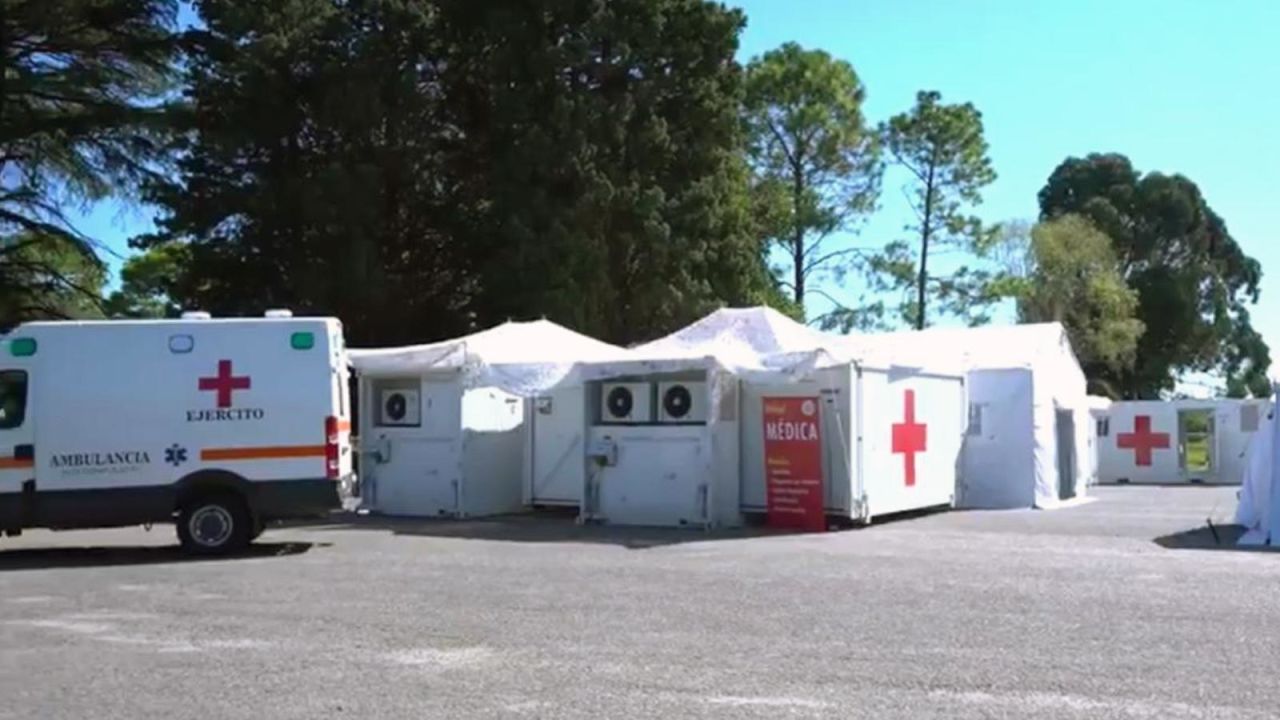 CNNE 798639 - los hospitales reubicables del ejercito contra el covid-19