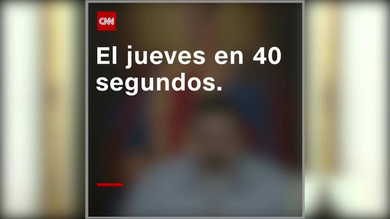 CNNE 798961 - lo mas destacado del jueves en 40 segundos