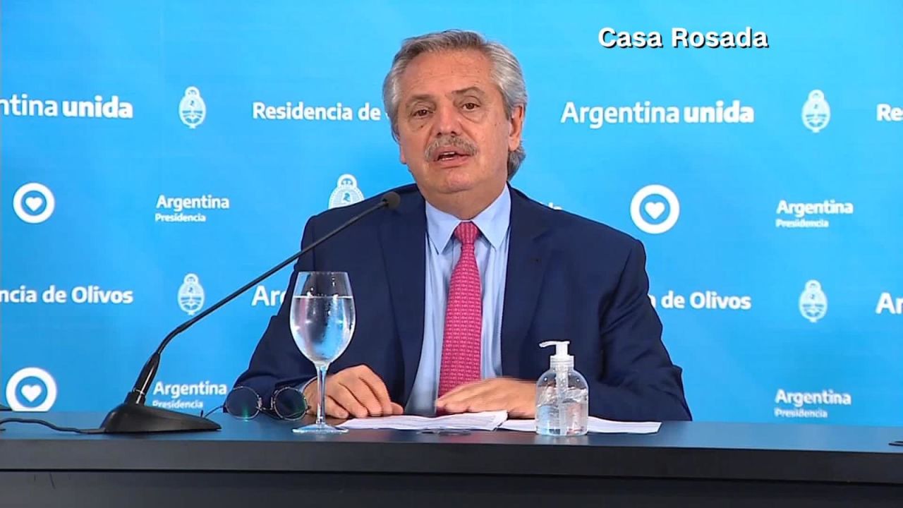 CNNE 800751 - el gobierno de argentina prolonga la cuarentena obligatoria