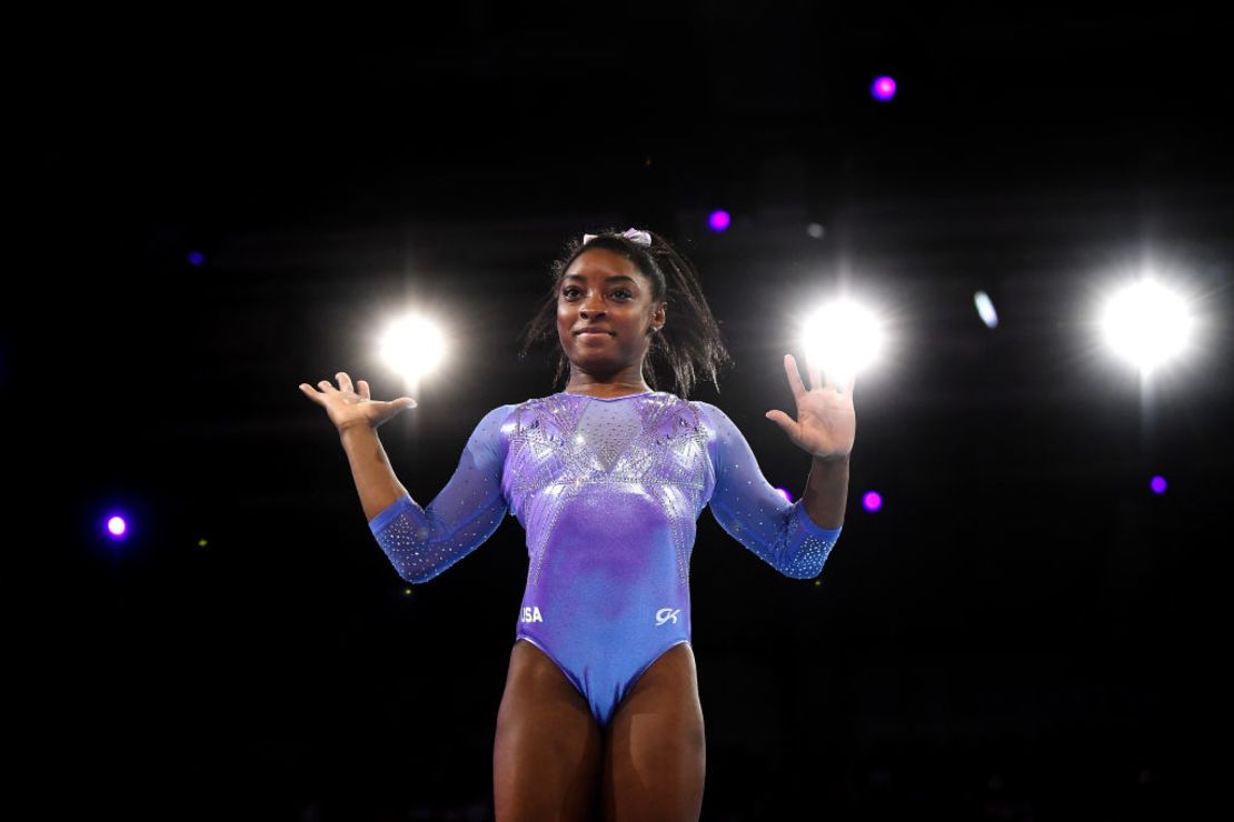 Simone Biles, ahora de 23 años, ganó cuatro medallas de oro olímpicas en Río 2016.