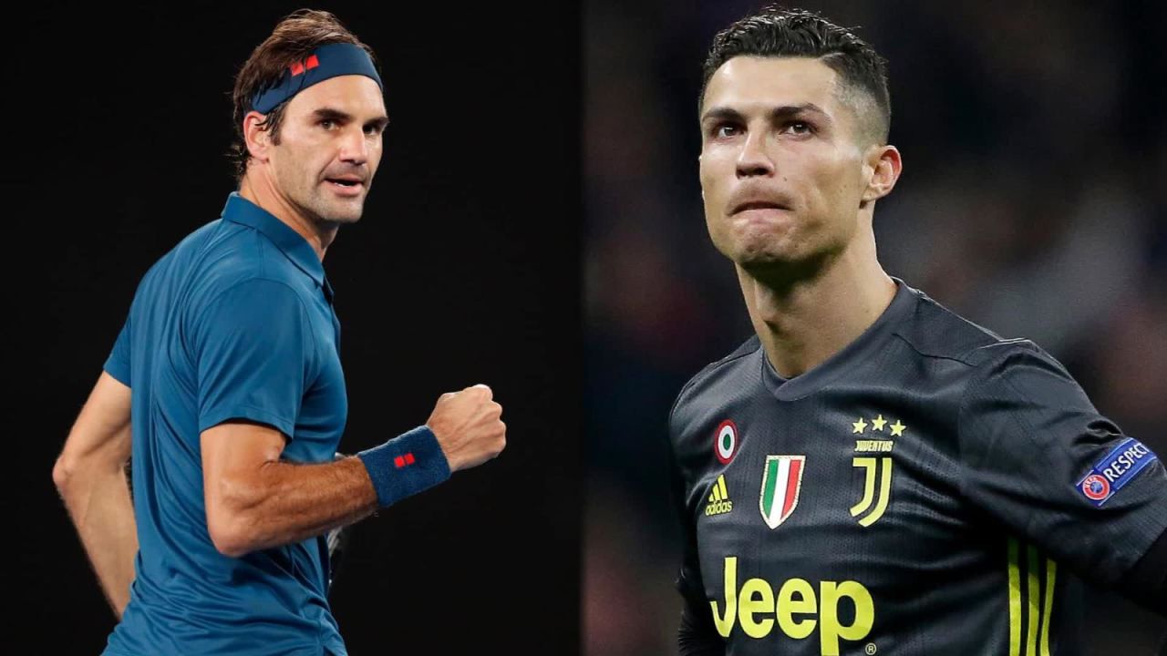 CNNE 805672 - federer desafia a cristiano, lebron y otros atletas