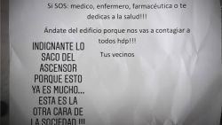 CNNE 810799 - vecinos amenazan a medicos en plena pandemia en argentina