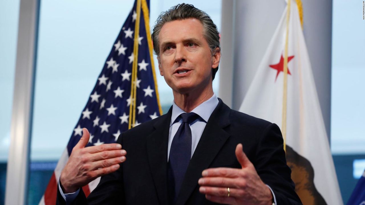 CNNE 811432 - gavin newsom anuncia us$ 125 millones de ayuda para california