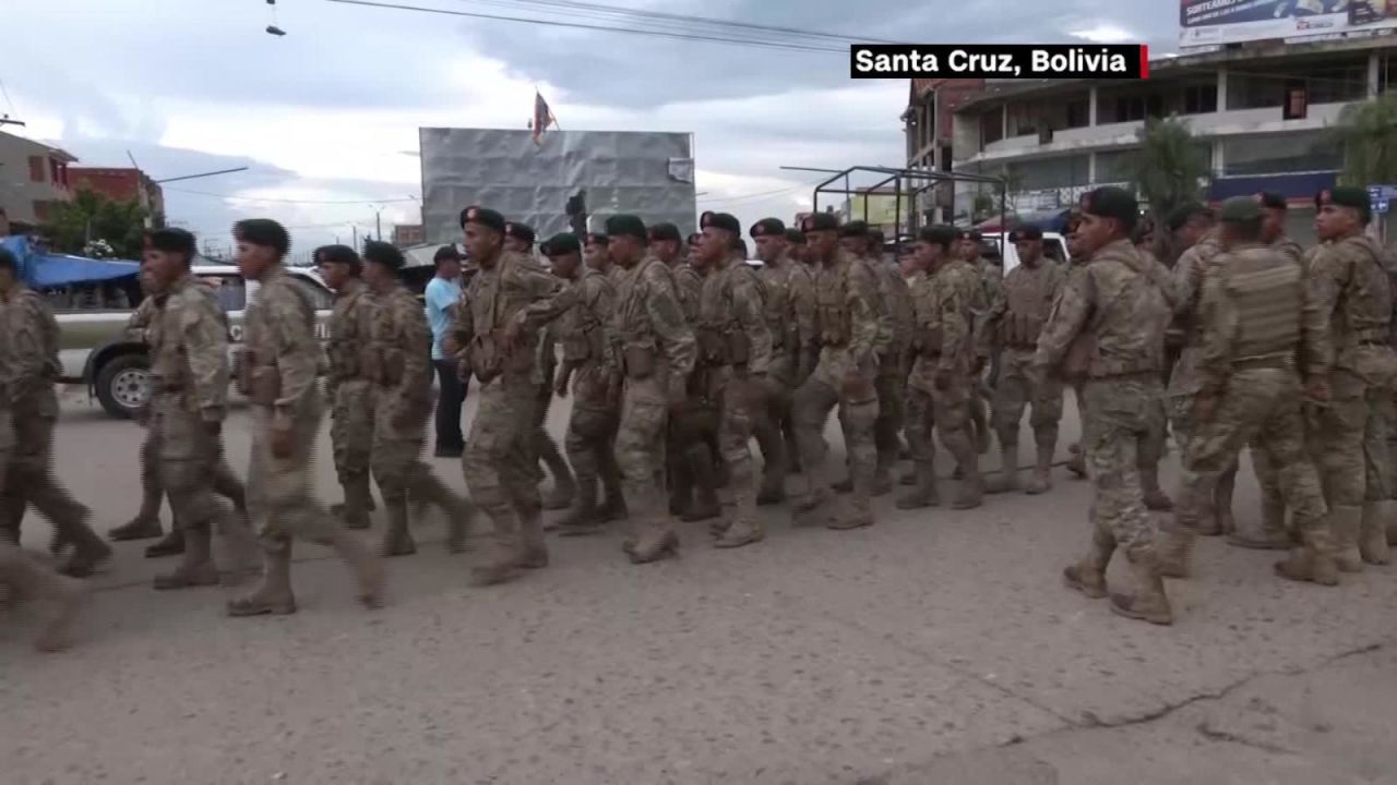 CNNE 812313 - militarizan santa cruz en bolivia por el covid-19