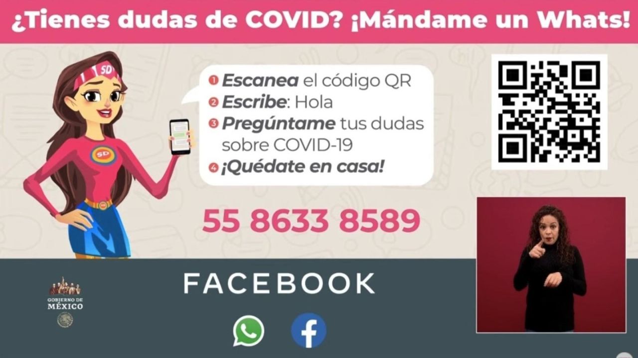 CNNE 814420 - "susana distancia" ya tiene whatsapp sobre covid-19