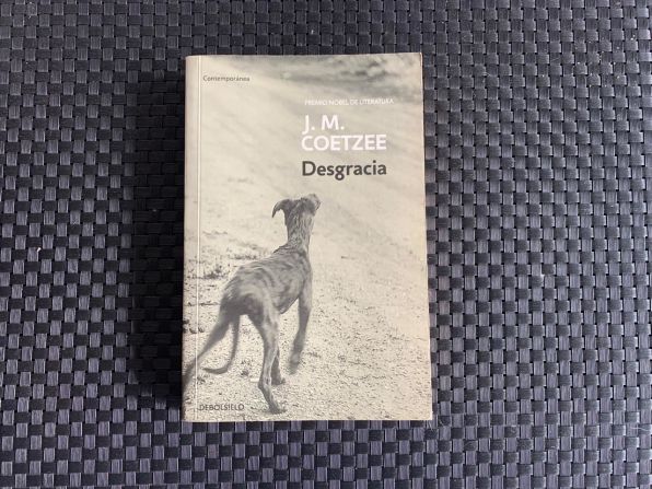 "Desgracia" (J.M. Coetzee, 1999): Una novela del escritor sudafricano ganador del Premio Nobel (2003). En ella, Coetzee relata la historia del escritor David Lurie, una espiral devastadora que muestra cuán oscuras pueden ser las acciones humanas.