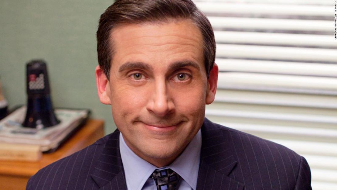 Steve Carell como Michael Scott en "La oficina".