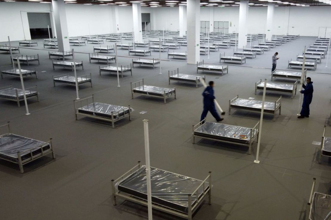 Así luce el Centro de Convenciones Bicentenarioen Quito.Crédito: RODRIGO BUENDIA/AFP via Getty Images