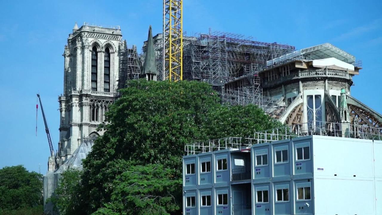 CNNE 817847 - reanudan reconstruccion de notre dame