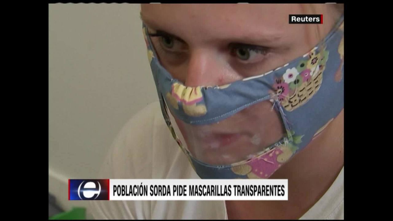 CNNE 823902 - mascarillas transparentes para poder leer los labios