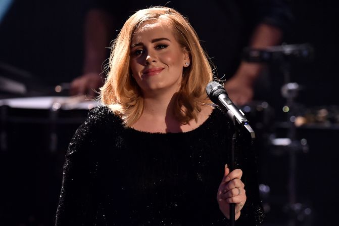 Adele en 2015 en un programa alemán.