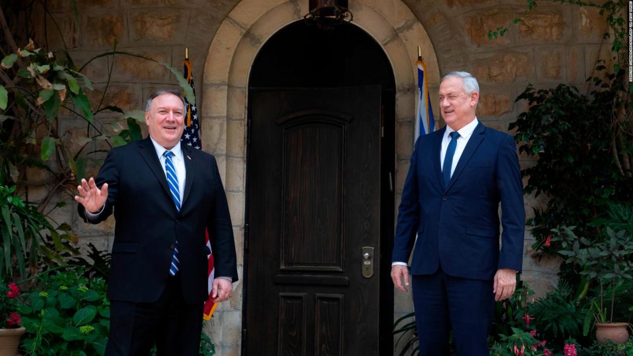 CNNE 828242 - pompeo visita israel en medio de la pandemia