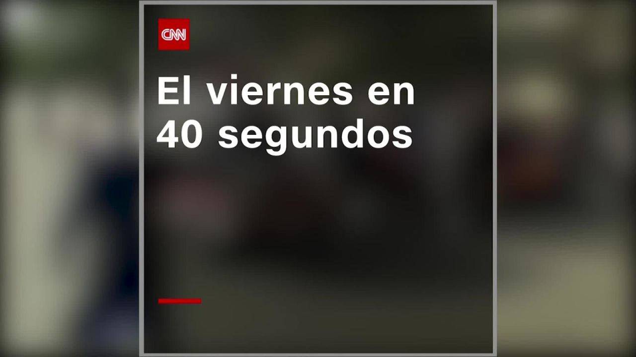 CNNE 834929 - lo mas destacado del viernes en 40 segundos