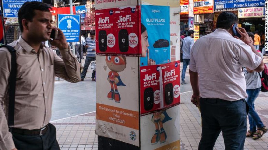 Jio se tomó el mercado indio desde su lanzamiento hace tres años.