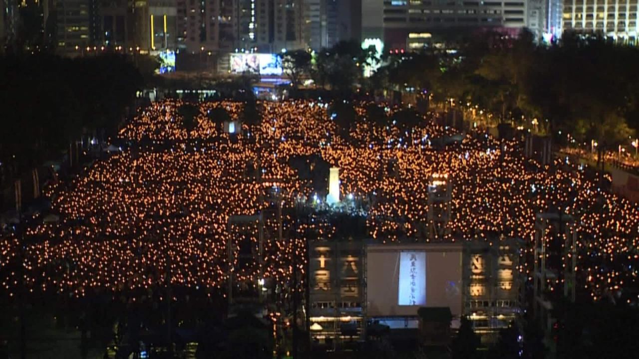 CNNE 840137 - hong kong prohibe la vigilia anual por hechos de la plaza tiananmen