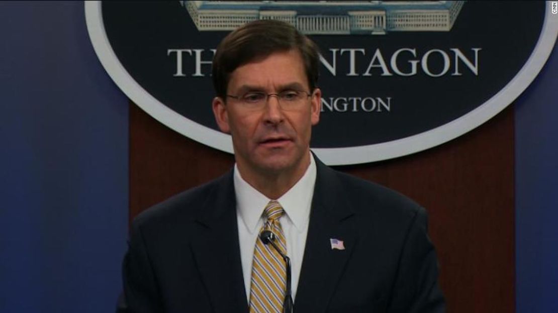 Mark Esper, secretario de Defensa de EE.UU.