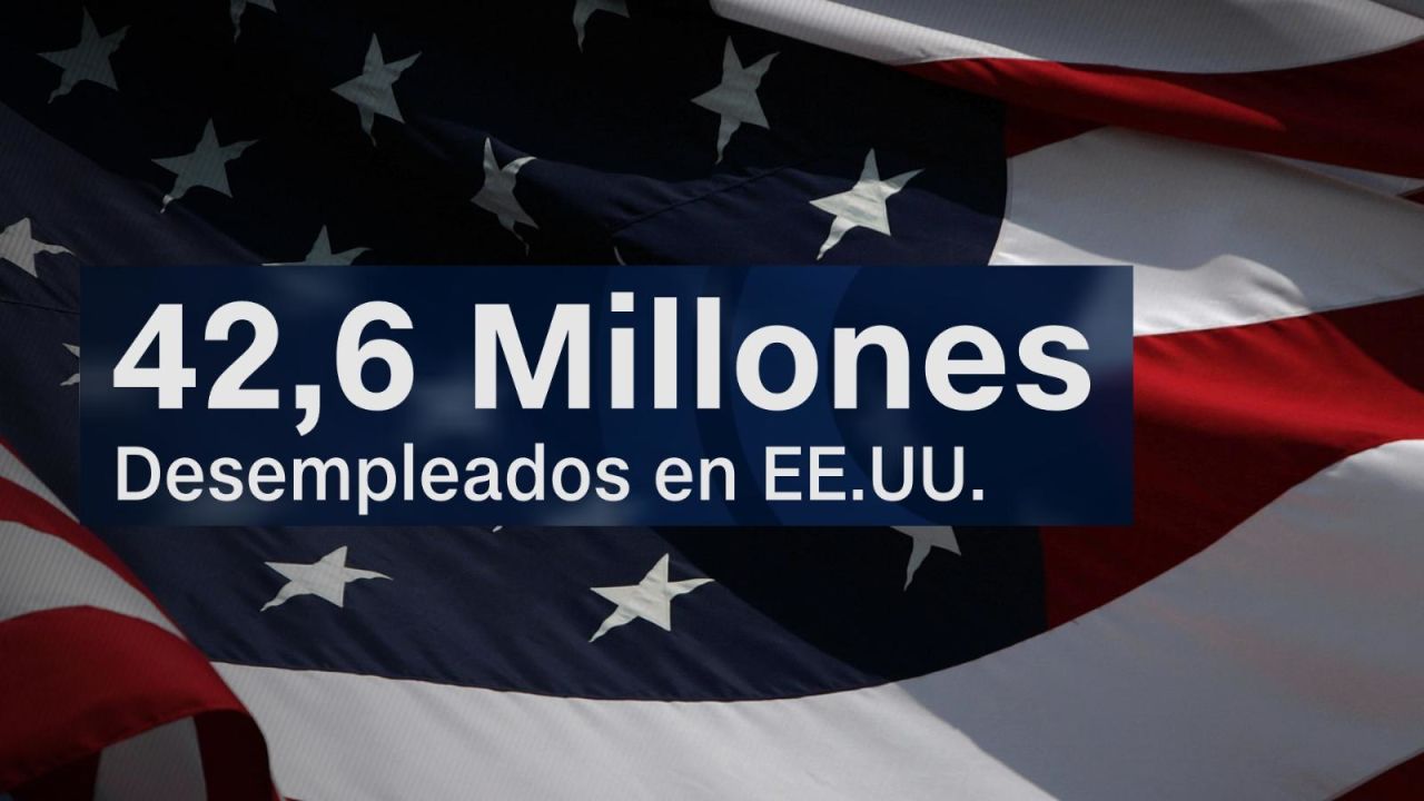 CNNE 842365 - ee-uu-- 42,6 millones han pedido subsidios por desempleo