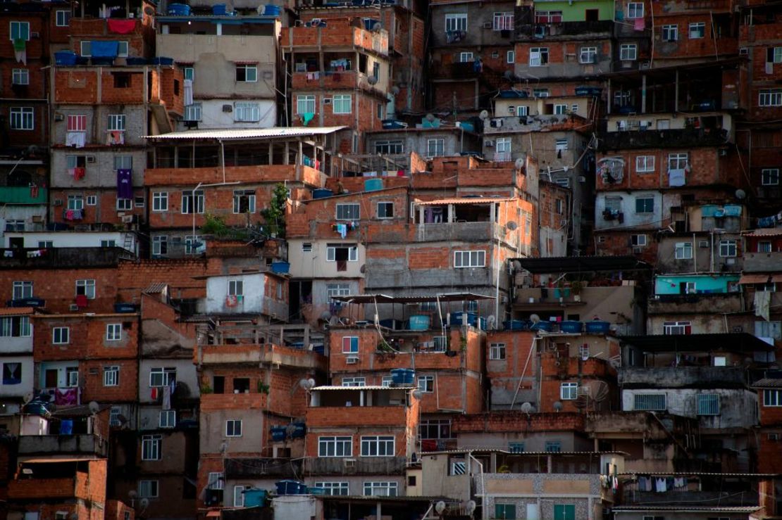 Imagen de la favela Pavao-Pavaozinho en Río de Janeiro el 22 de mayo de 2020 (Mauro Pimentel/AFP/Getty Images).