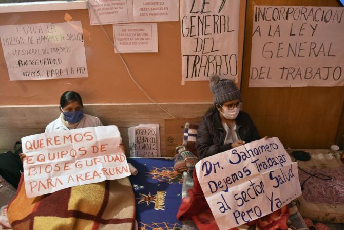 BOLIVIA: Reporta casi 14.000 casos de coronavirus y más de 470 muertes.