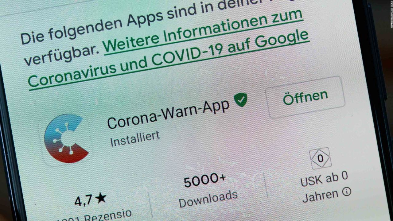 CNNE 848091 - alemania lanza aplicacion contra el covid-19