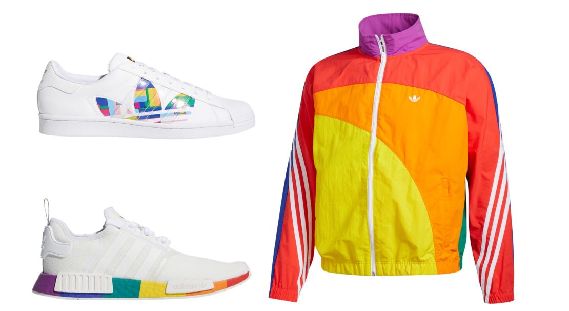 Adidas se une a la celabración del mes del orgullo LGBTQ con la colección "Love Unites" (Fotos cortesía Adidas).