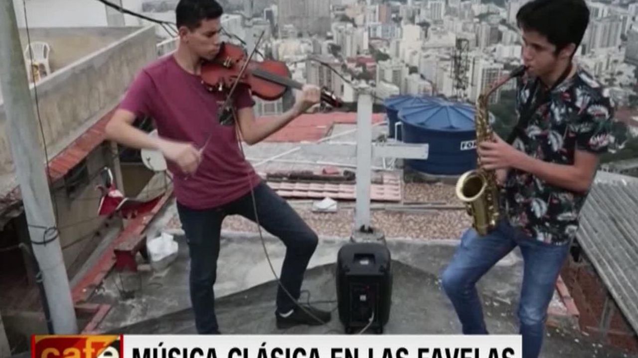 CNNE 848268 - musica gratis en una favela y un museo colecciona objetos de las protestas en ee-uu-