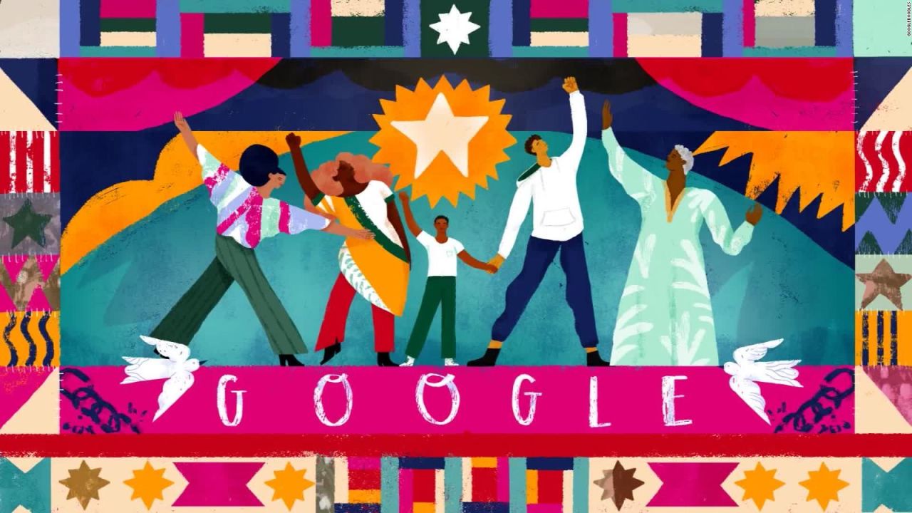 CNNE 850212 - google conmemora el juneteenth 2020