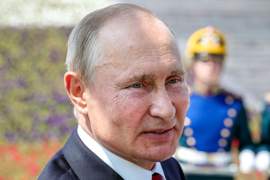 El presidente de Rusia, Vladimir Putin, en una ceremonia en Moscú el 12 de junio.