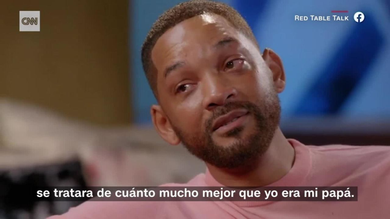 CNNE 851619 - la emocion de will smith al hablar de la paternidad