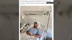 CNNE 852978 - la publicacion de aguero tras la operacion de rodilla