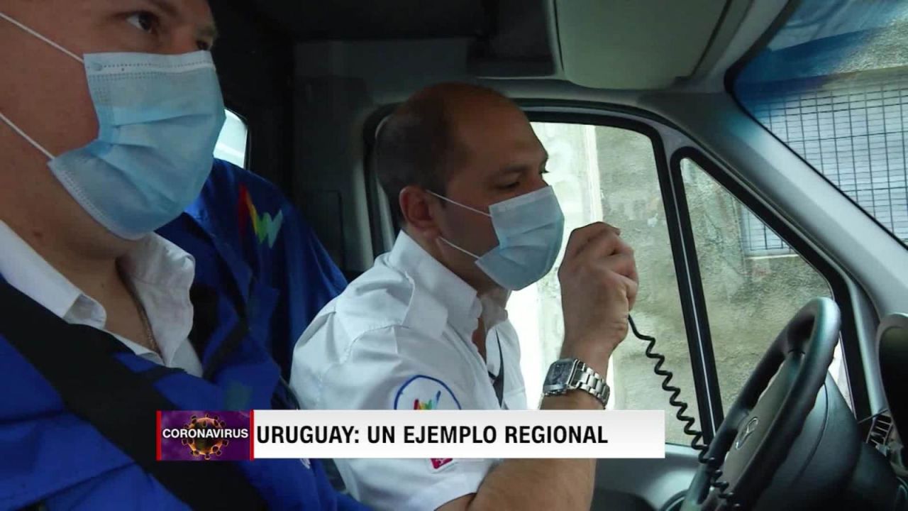 CNNE 853508 - uruguay- asi encaran los medicos a domicilio al covid-19