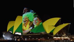 CNNE 853740 - la opera de sydney celebra la eleccion del mundial femenino 2023