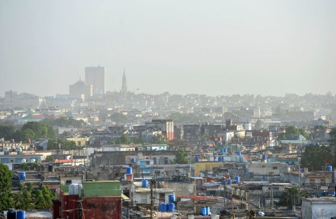 Vista aérea de La Habana.