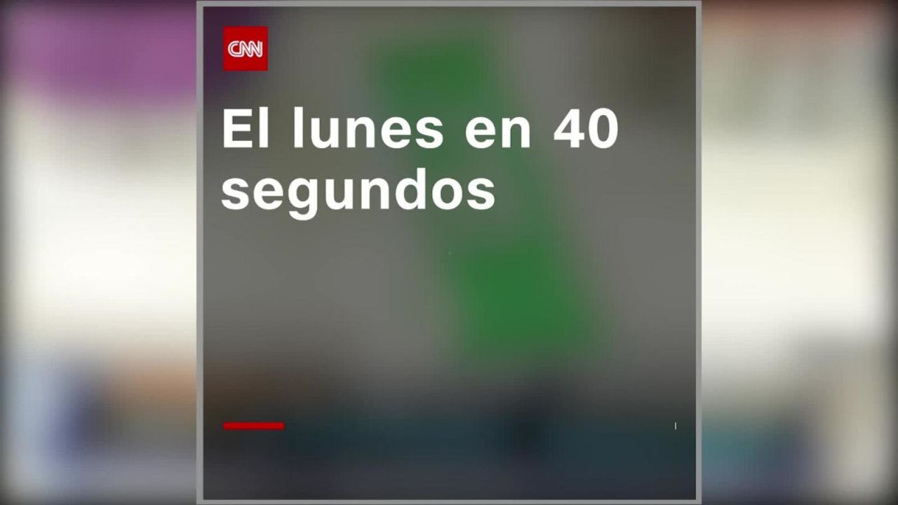 CNNE 864189 - lo mas destacado del lunes en 40 segundos