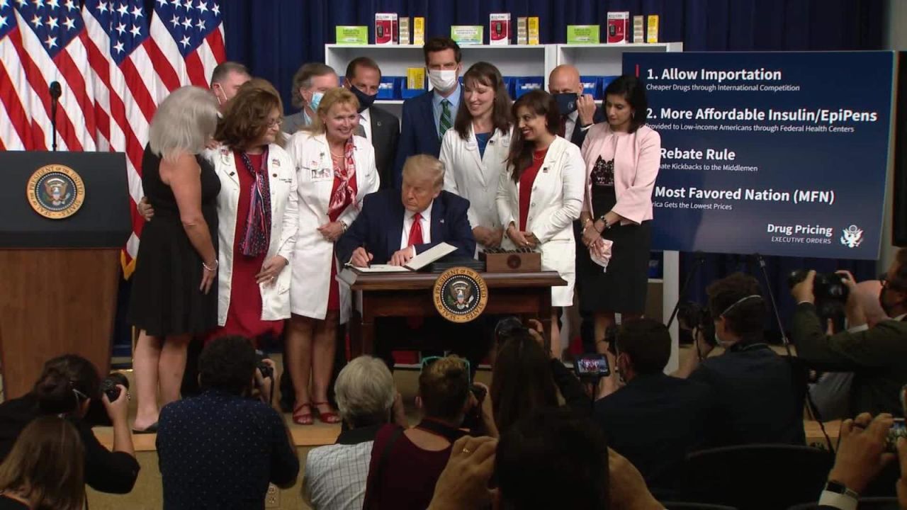 CNNE 868118 - decretos de trump no bajarian precios de medicamentos de inmediato