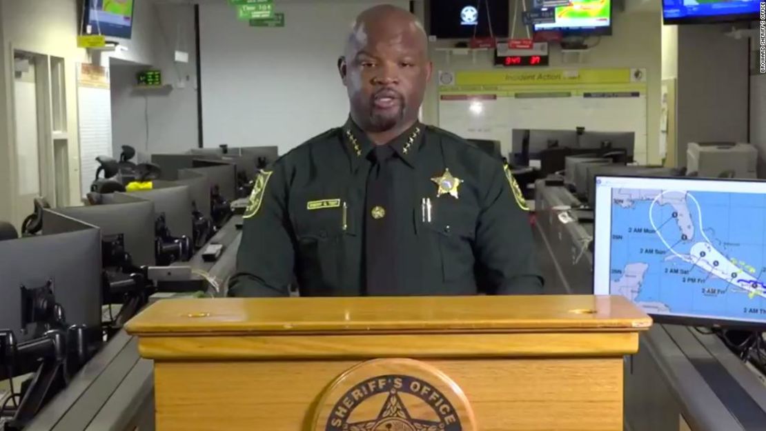 Gregory Tony, sheriff del condado Broward, en Florida.