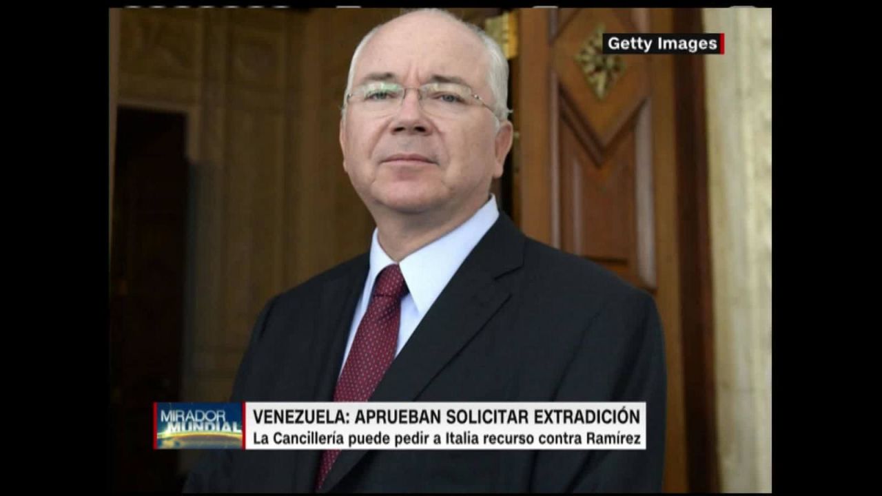 CNNE 869346 - venezuela- avalan pedir a italia extraditar a exministro