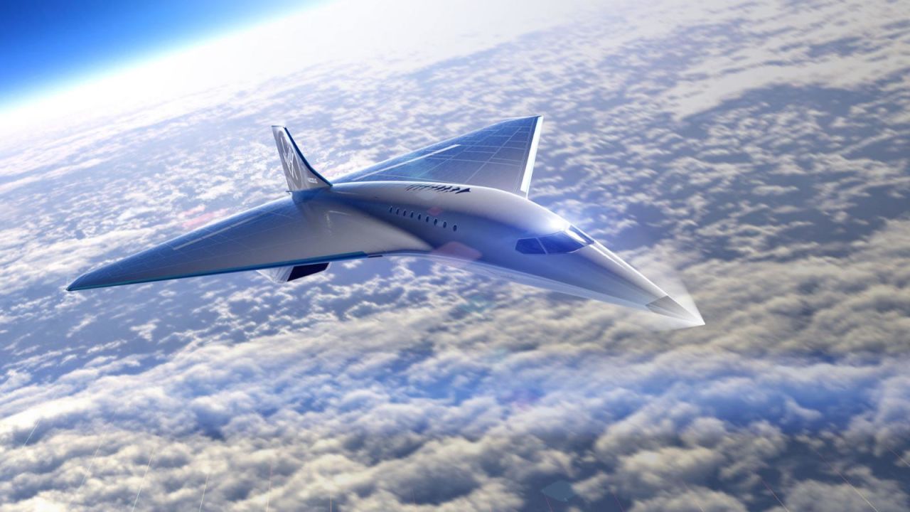 CNNE 869911 - virgin galactic revela diseno de su avion supersonico mach 3