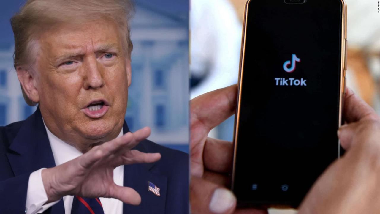 CNNE 870487 - trump quiere una comision por la posible venta de tiktok