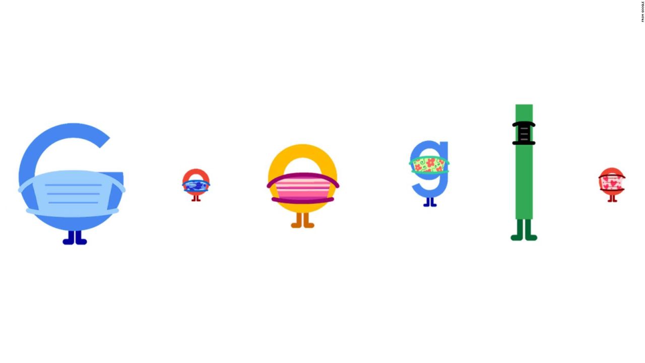 CNNE 870846 - google promueve las mascarillas con un "doodle"