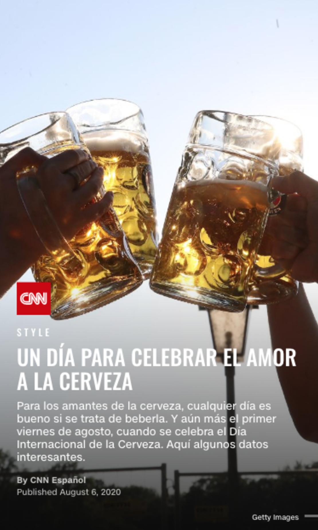 CNNE 871971 - dia internacional de la cerveza 2020