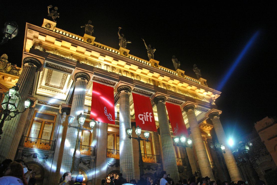 El Teatro Juárez en Guanajuato se vestía de gala para proyectar diversas cintas. Debido a la pandemia, en esta ocasión tomará un descanso